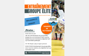 Entraînement groupe élite 