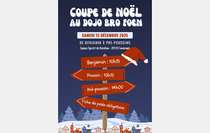 Interclub &quot;COUPE DE NOËL &quot; dojo Bro Foen
